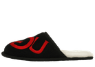UGG Scuff Logo Slipper Black Red | 1101324-BLK