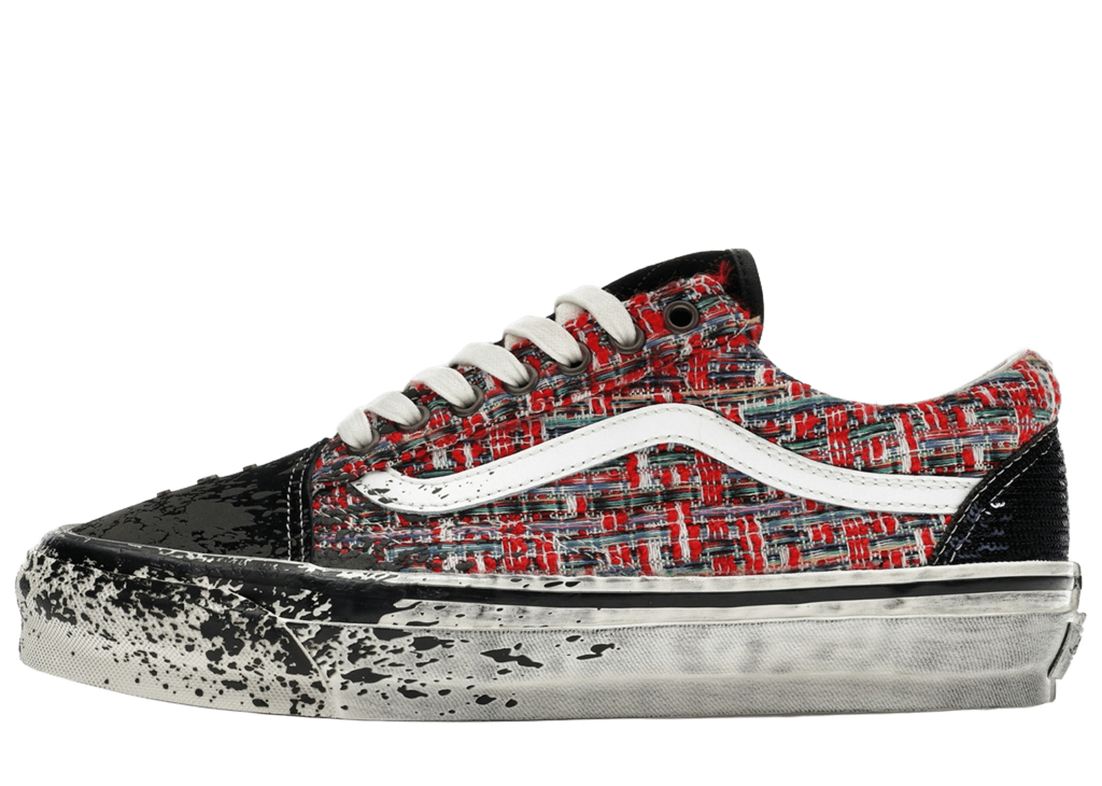 Vans Premium Old Skool Charms Red Black