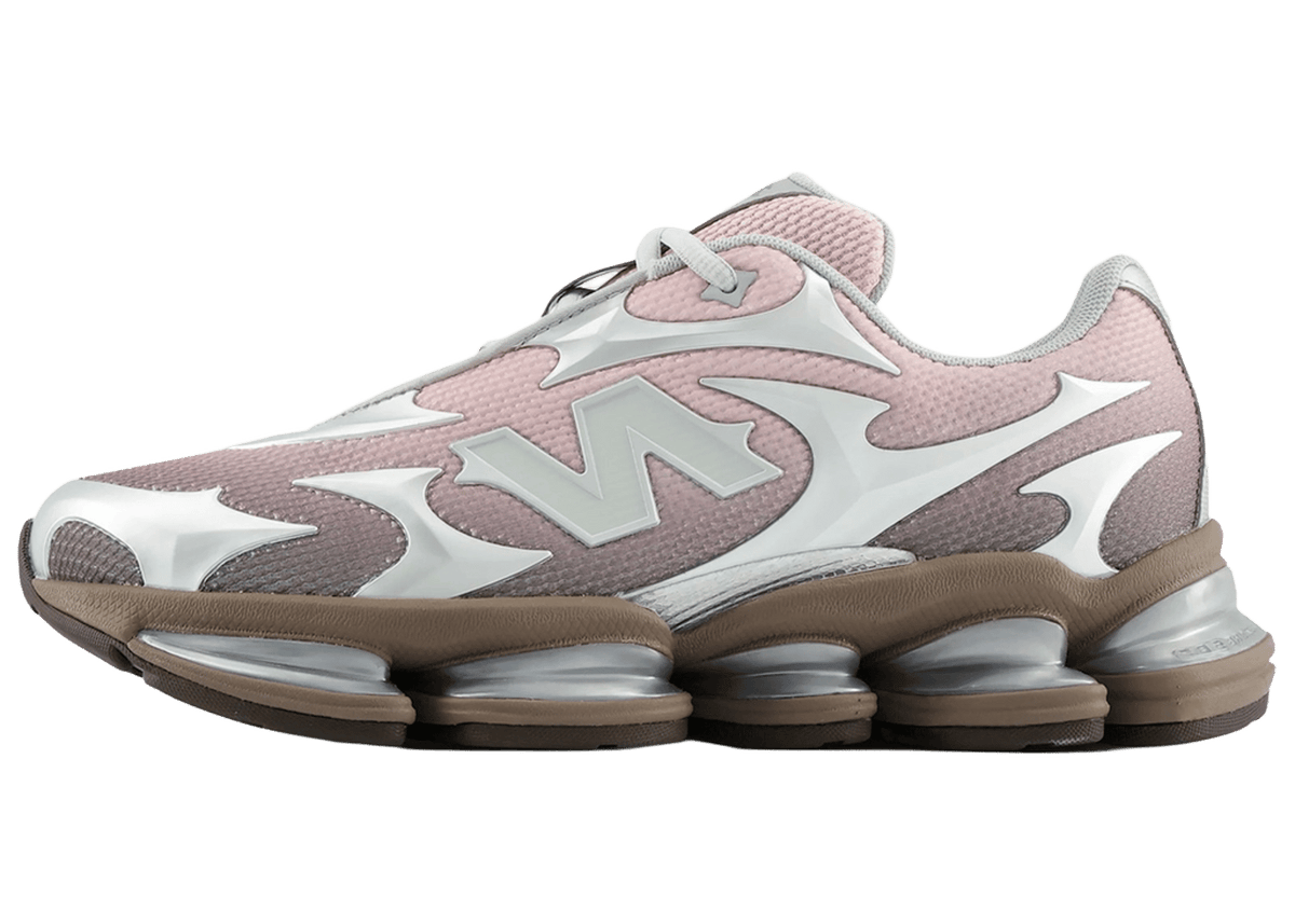 New Balance Abzorb 2000 Silver Metallic Orb Pink Cortado