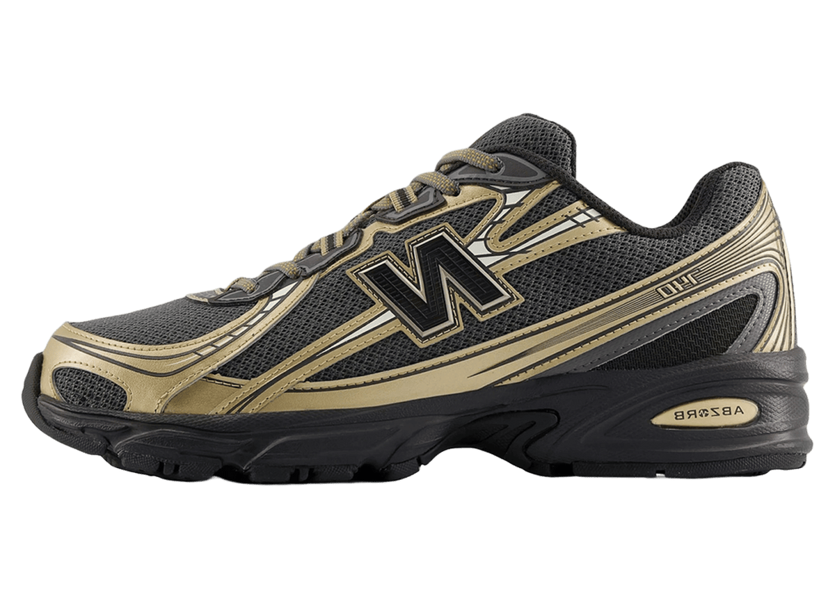 New Balance 740v2 Black Castlerock Gold Metallic