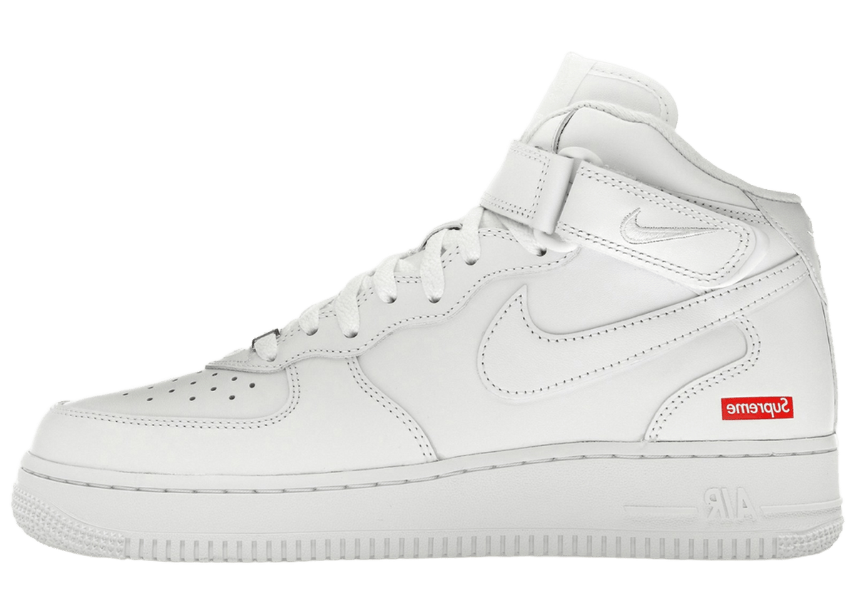 Nike Air Force 1 Mid Supreme White