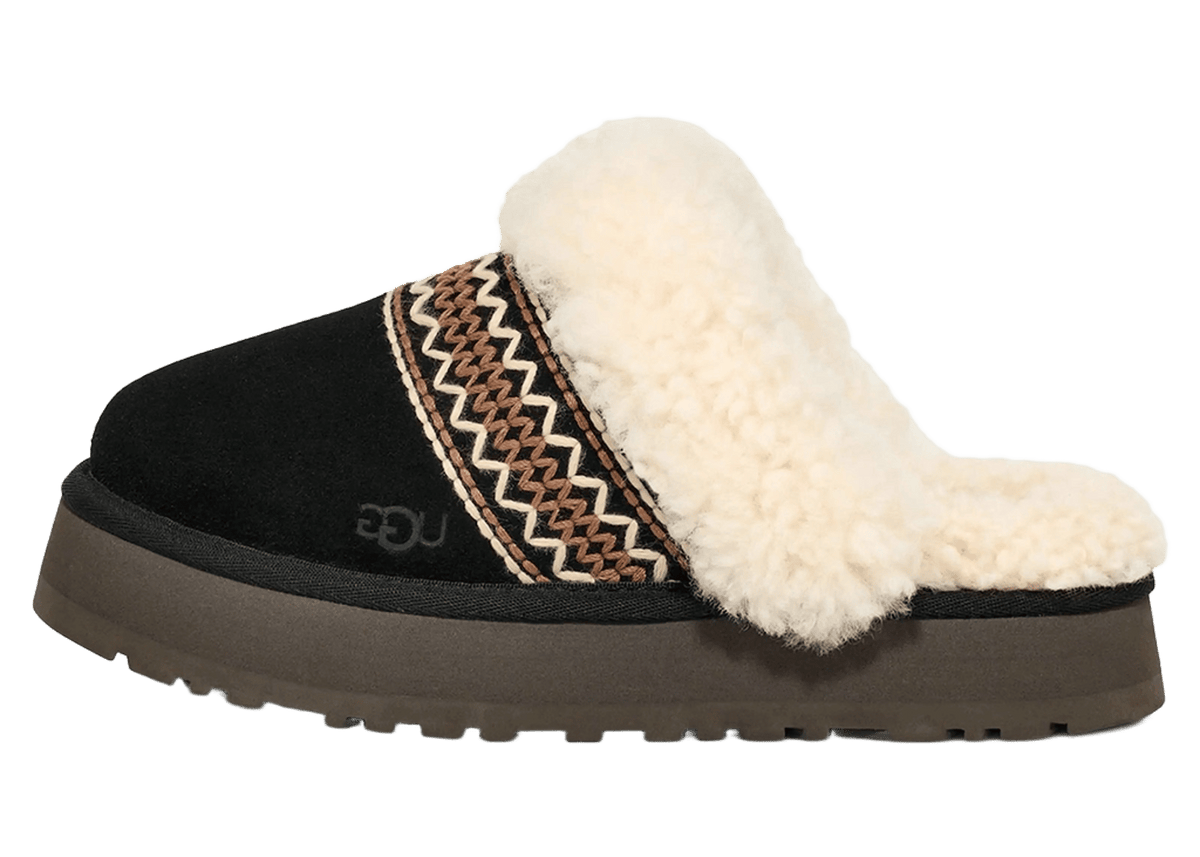 UGG Disquette Atherson Slipper Black (Women's) | 1158282-BLK