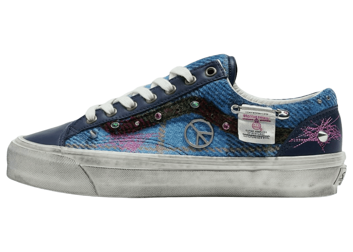 Vans Old Skool 36 Harris Tweed Blue Multi