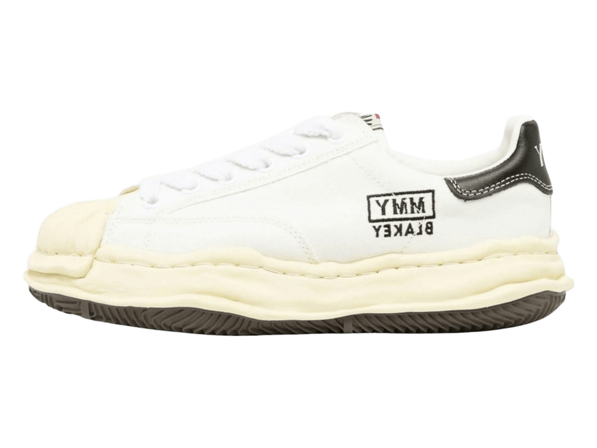 Maison Mihara Yasuhiro Blakey Vintage Sole Canvas Low White