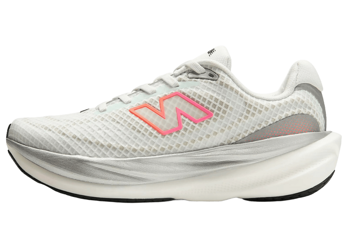 New Balance Infinion 1080v15 Breathe White Pink Heat Tangerine (Women's)
