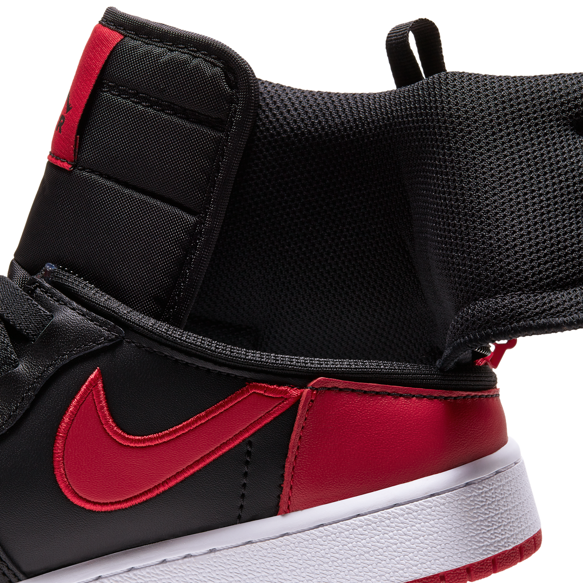 Jordan 1 High FlyEase Bred White Toe (GS)