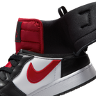 Jordan 1 High FlyEase Black White Fire Red (GS)