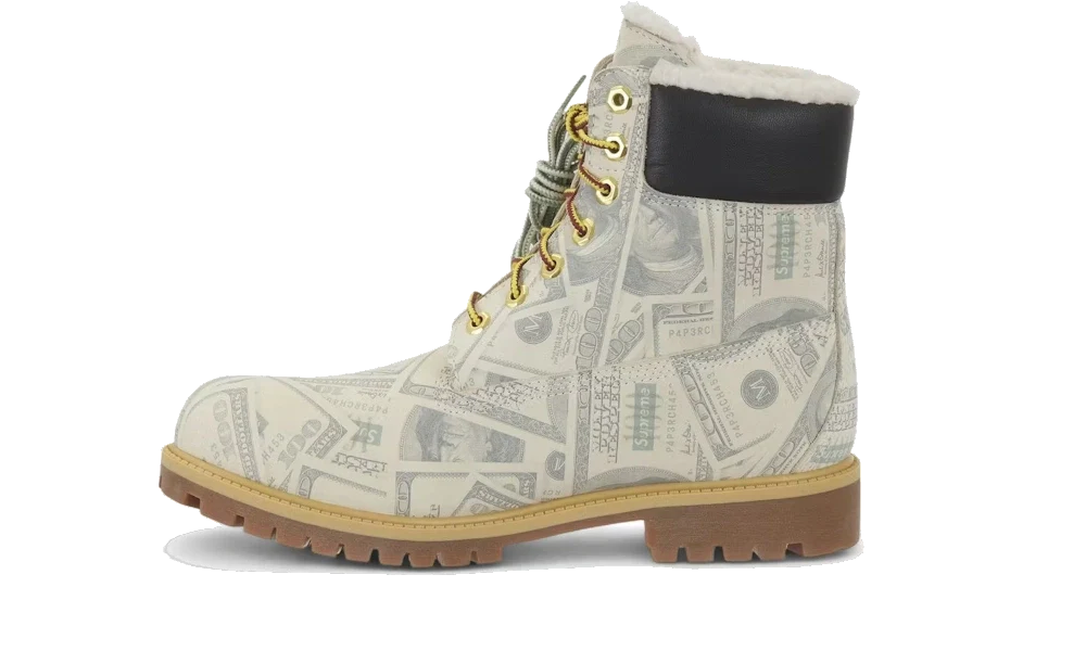 Supreme MM6 Maison Margiela Timberland Money 6" Premium Waterproof Boot