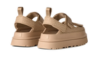 UGG GoldenGlow Embossed Sandal Mustard Seed