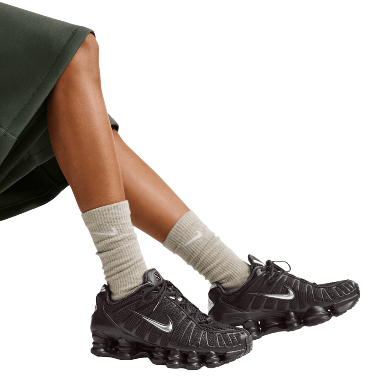 Nike Shox TL Velvet Brown Metallic Silver (Women's)
