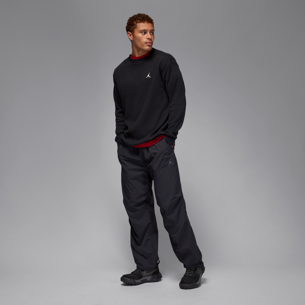 Jordan 1 Low Element Gore-Tex Black Challenge Red