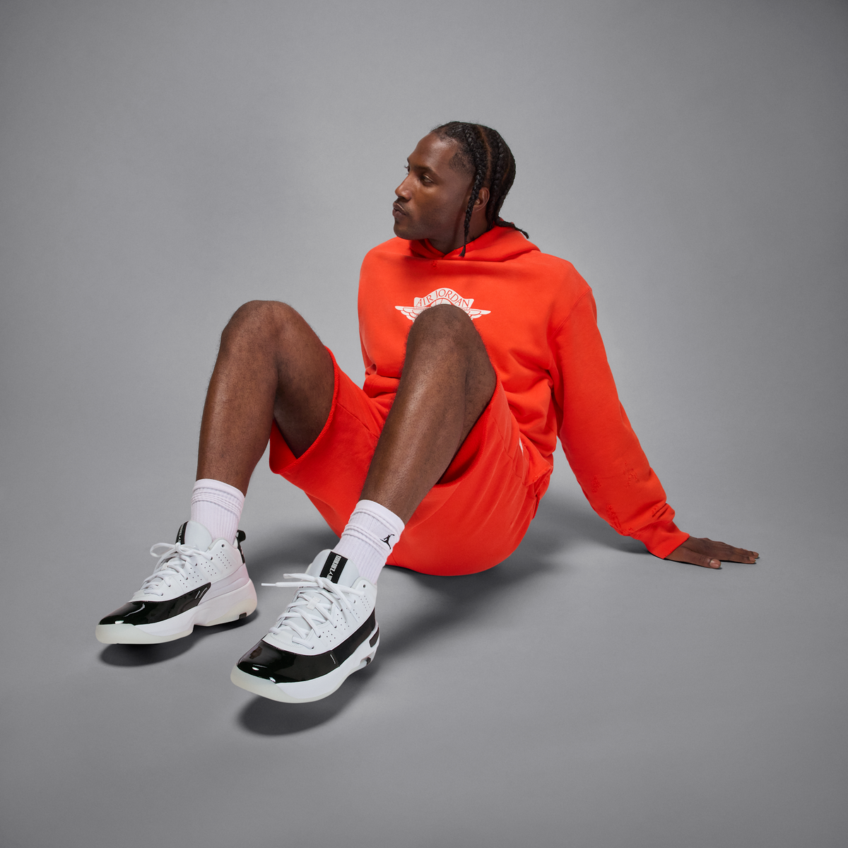 Jordan Max Aura 7 White Summit White Black