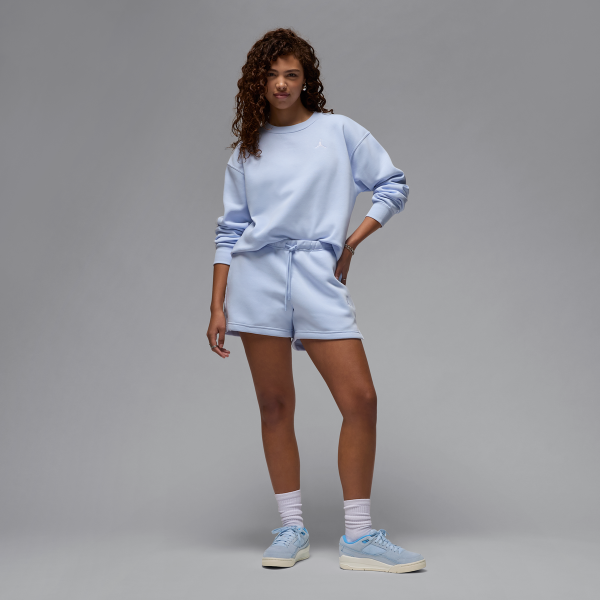 Jordan Flight Court Hydrogen Blue (Women's)