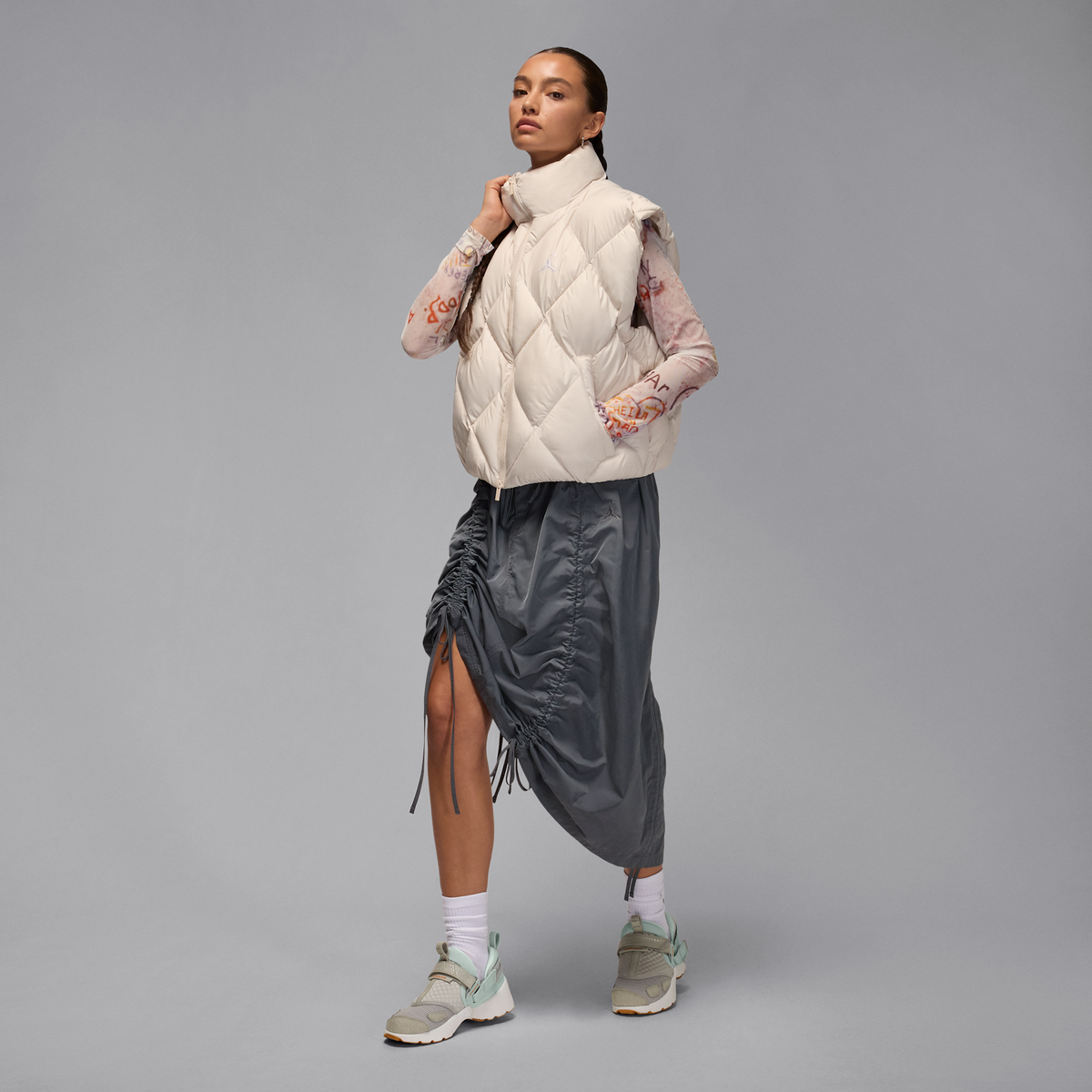 Jordan Trunner LX Corduroy White Bright Ceramic Gum (Women's)