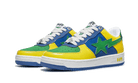 A Bathing Ape Bape Sta Low Blue Yellow