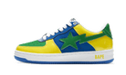 A Bathing Ape Bape Sta Low Blue Yellow