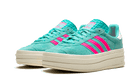 Adidas Gazelle Bold Flash Aqua Lucid Pink