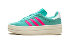 Adidas Gazelle Bold Flash Aqua Lucid Pink
