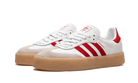 Adidas Sambae White Better Scarlet Gum
