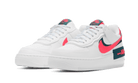 Nike Air Force 1 Shadow White Dark Teal Solar Red - DB3902-100