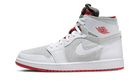 Air Jordan 1 High Zoom Air CMFT White Red Silver Concord