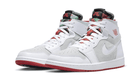Air Jordan 1 High Zoom Air CMFT White Red Silver Concord
