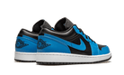 Air Jordan 1 Low Laser Blue Black - 553558-410