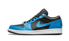 Air Jordan 1 Low Laser Blue Black - 553558-410