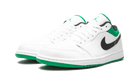 Air Jordan 1 Low White Lucky Green Black - 553558-129