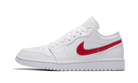 Air Jordan 1 Low White University Red - AO9944-161