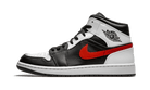 Air Jordan 1 Mid Black Chile Red White