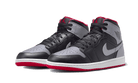 Air Jordan 1 Mid Black Grey Red