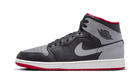 Air Jordan 1 Mid Black Grey Red