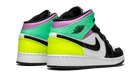 Air Jordan 1 Mid Pastel Black Toe - 554725-175