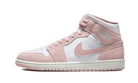 Air Jordan 1 Mid Pink Suede