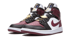 Air Jordan 1 Mid SE Black Dark Beetroot - CZ4385-016