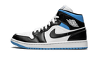 Air Jordan 1 Mid Royal Black and Blue - BQ6472-102