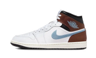 Air Jordan 1 Retro Mid SE Brown Blue Grey