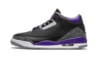 Air Jordan 3 Retro Black Court Purple - CT8532-050