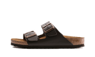 Birkenstock Arizona Natural Leather Dark Brown
