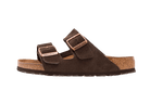 Birkenstock Arizona Suede Leather Soft Footbed Mocha
