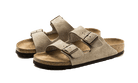 Birkenstock Arizona Suede Leather Taupe