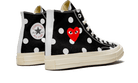 Converse Chuck Taylor All-Star 70s Hi Comme des Garcons PLAY Polka Dot Black - 157250C