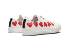 Converse Chuck Taylor All-Star 70s Ox Comme des Garçons Play Multi-Heart White - 162975C