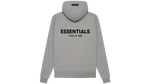 Fear Of God Essentials Hoodie SS22 Dark Oatmeal – vista 1