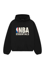 Fear of God Essentials FW24 NBA Hoodie Black – vista 1