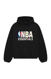 Fear of God Essentials FW24 NBA Hoodie Black – vista 1