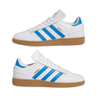 adidas Busenitz Cloud White Blue Bird Gold Metallic