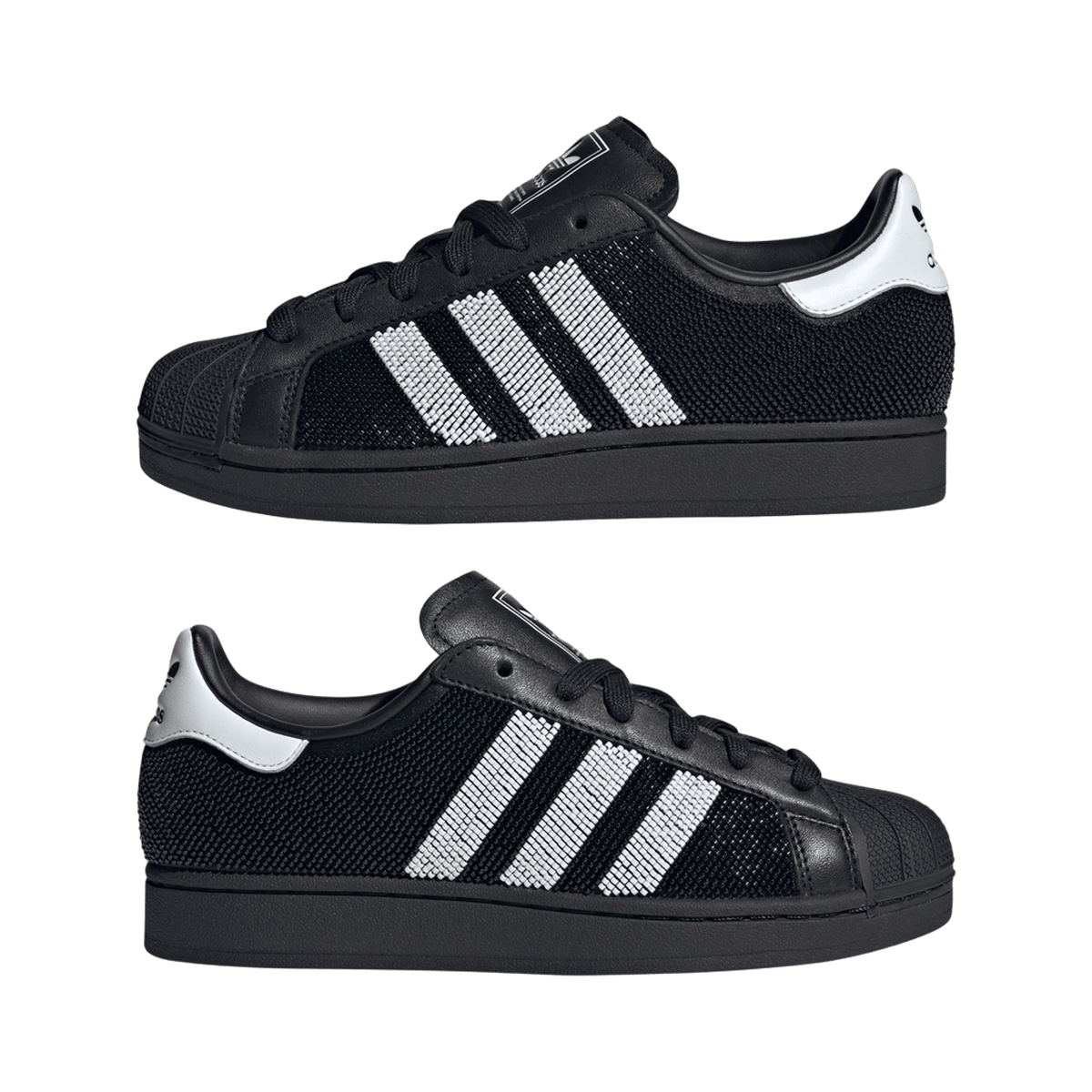 adidas Superstar Beaded Black White (Women's)