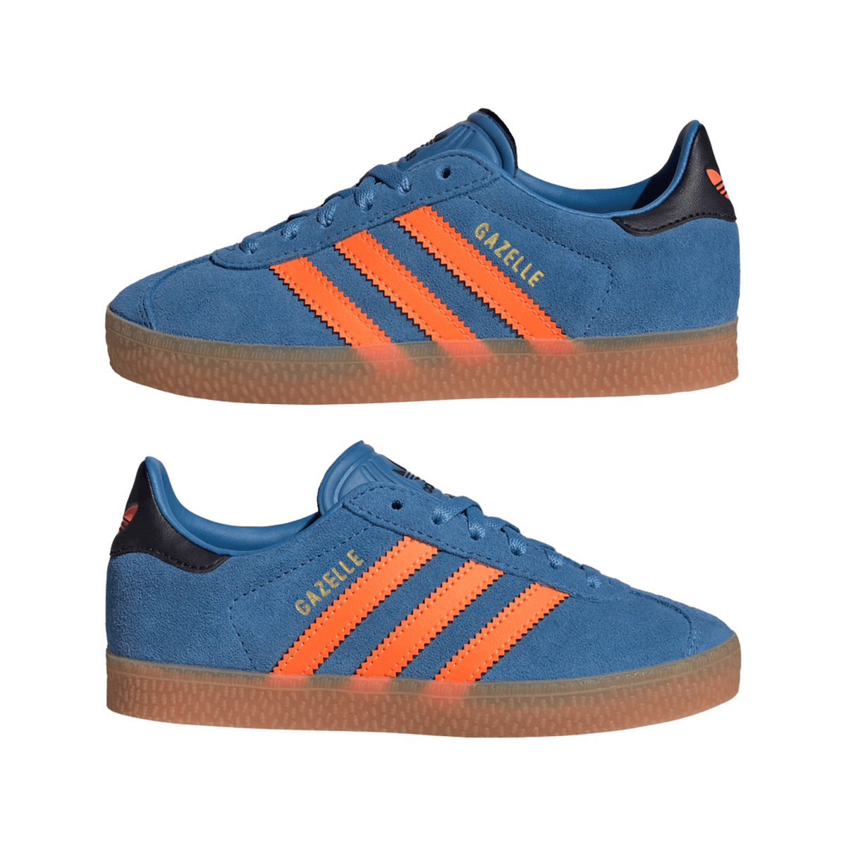 adidas Gazelle Focus Blue Solar Orange Core Black (PS)